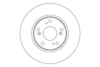 2x TRW Bremsscheiben Vorne für HONDA Accord VII Limousine (CL, CN) e (ZC7)