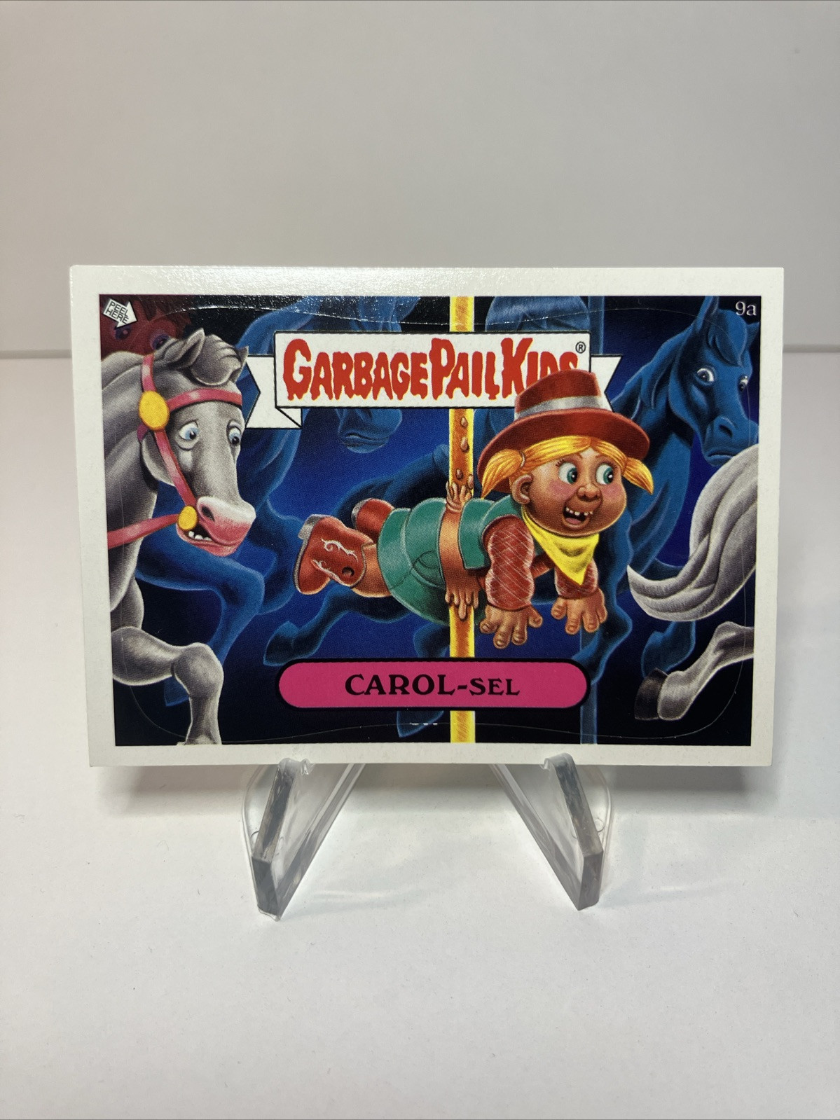 CAROL-Sel #9a 2007 Garbage Pail Kids trading card — raw and PSA graded price guide