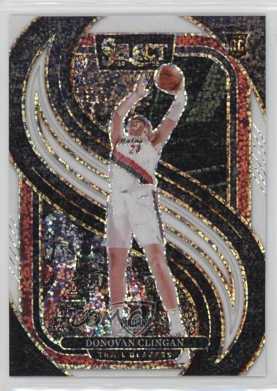 2024 Panini Select Premier Level White Sparkle Prizm Donovan Clingan Rookie RC