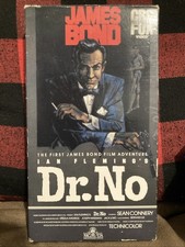 Dr No and From Russia with Love VHS James Bond 007 Excellent Condition