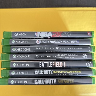 Assortment Of 7  Tested Xbox One Games