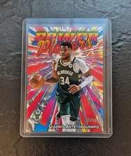 Giannis Antetokounmpo 2025 Power Players & KG Topps Chrome Silver Foil Lot