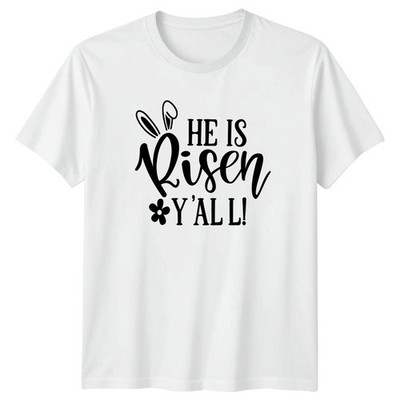 He Is Risen Yall T-Shirt Southern Christian Ostern Geschenk für Sie und Ihn