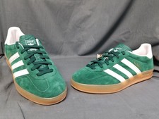 Adidas Gazelle Indoor Green Cloud White Gum JI2062 Men's Size 7.5 NEW NO BOX