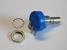 4 Bourns 3852A-282-251A 250Ω 3/4" Single Turn Cermet Panel Potentiometers