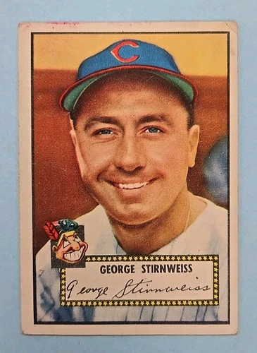 1952 Topps George Stirnweiss Red Back #217 Card - Picture 1 of 2
