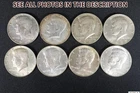 NobleSpirit Desirable 8x $4 FV 40% Silver Kennedy Half Dollar 1965 - 1969 Mixed