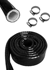Heat Shielded Fire Sleeve 3/8 ID 5ft