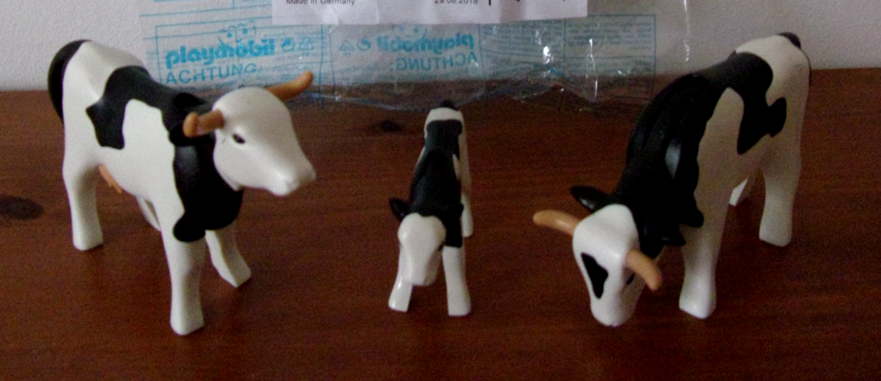 Playmobil Country - 7892 Kuh/Bulle/Kälbchen (Polybag) - Neu & OVP