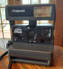 Polaroid Instant One Step Black Camera Not Tested