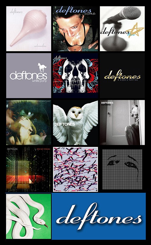 DEFTONES album discography magnet (4.5