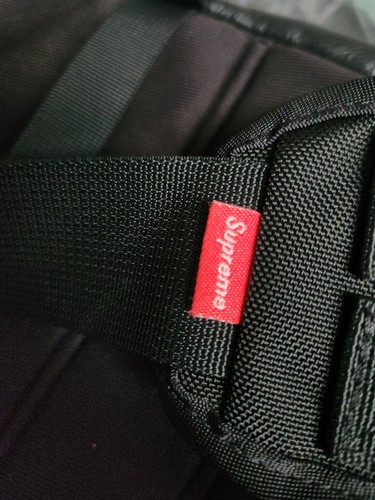 Bolso De Cintura De Cuero FW18 Supreme X The North Face Negro De Piel De Vaca - Imagen 3 de 12