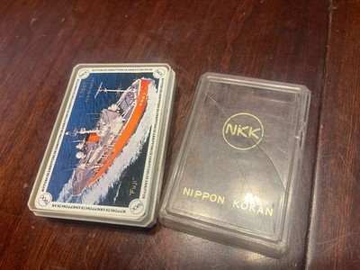 Vintage 70s Nintendo Deck of Playing Cards Japanese Game W Case