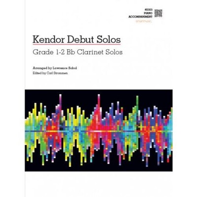 Kendor Debut Solos - Bb Clarinet - Piano Acc. - BOOK,