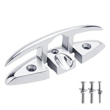 Boat Cleats 316 Stainless Steel Folding Flip Up Dock Marine Grade Fasteners
