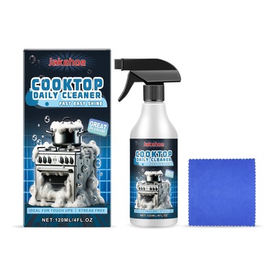 Stovetop Foam Cleaner Kitchen Grease Remover with EDTA and Baking Soda Formula