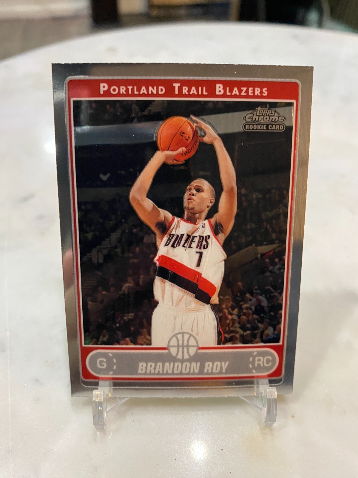 2006-07 Topps Chrome #190 Brandon Roy RC Rookie (HOF !!)
