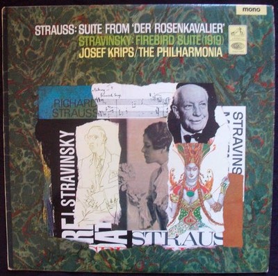 Richard Strauss , Igor Stravinsky , Josef Krips , Philharmonia