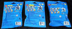 NEW SEALED! LEGO MIXELS SERIES 7 LOT: 41554 41555 41556 (KUFFS, BUSTO, TIKETZ)