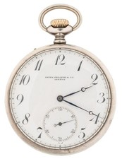 Patek Philippe Pocket Watch - Patek Philippe & Cei Signed Dial & Movement In VGC