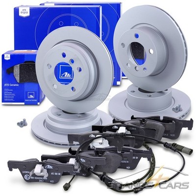 ATE BREMSSCHEIBEN +CERAMIC BELÄGE+KONTAKT VORNE+HINTEN FÜR BMW 3-ER F30 4-ER F32