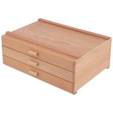Artists Storage Chest Premium Studio Organizer 3 Drawer Deluxe