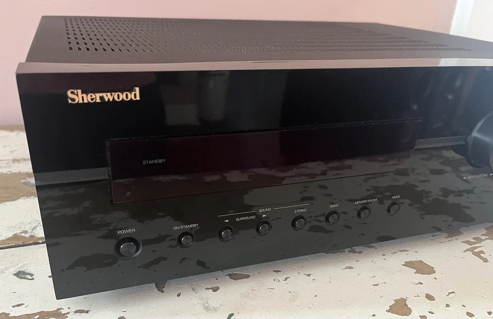 Sherwood Audio & Video A/V Receiver Model RD-5405 120V 60Hz 2.0A Tested & Works! - Image 4 of 4