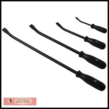 Sunex Tools 9704 Pry Bar Set With Ergonomic Handles 8-24 4-piece