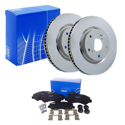 SKF BREMSSCHEIBEN + BELÄGE VORNE passend für FIAT DUCATO + BOXER + JUMPER