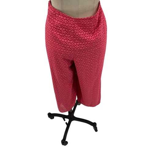 Tularosa x Revolve Belle Jumpsuit in Coral Pink One Shoulder Wide Leg Medium - Picture 11 of 14