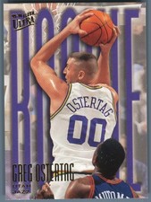 1995-96 Ultra Utah Jazz Greg Ostertag #281 Rookie