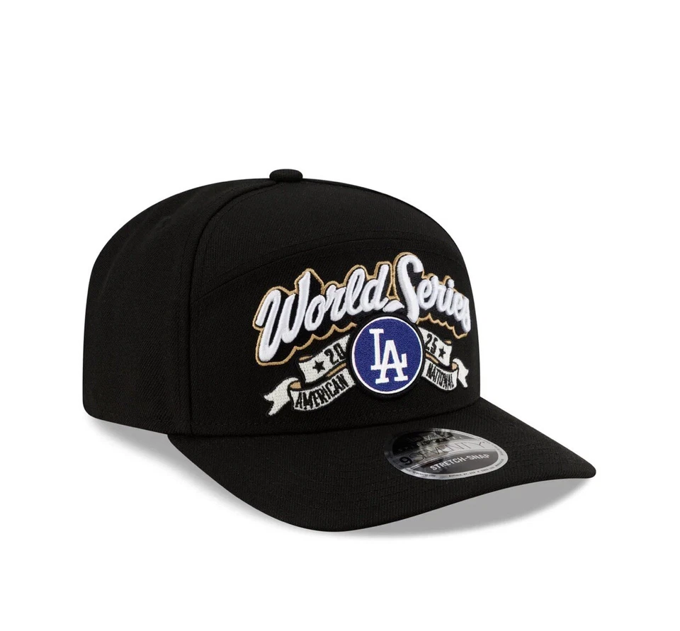 Los Angeles Dodgers New Era 2025 National League Champions Locker Room Hat - Image 2 of 4