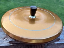 Vintage MCM Regal Ware Aluminum Lid Replacement Copper Midcentury Stockpot Pan