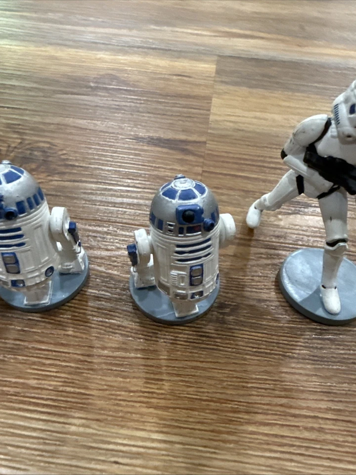 Estatuillas Disney vintage 1997 Star Wars PVC adorno de pastel Foto 4 de 4