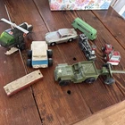 Vintage Old High Quality Toys Die Cast Metal,Military,Corgi James Bond Lot Of 8