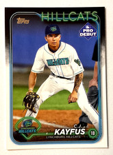 2024 Topps Pro Debut CJ Kayfus #PD-15 Base Card Lynchburg Hillcats