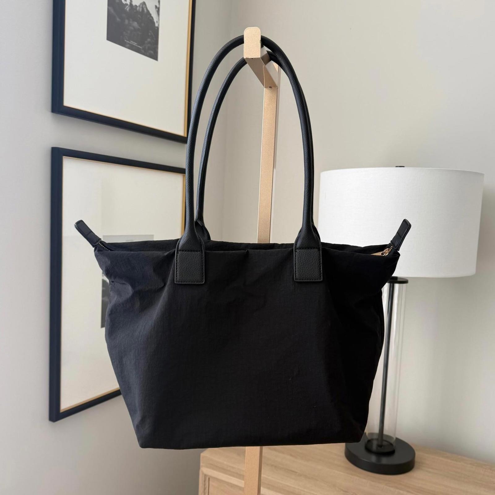 Universal Thread Black Foundational Tote Handbag - image 2