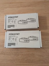 LOT DE 2 - IKEA FORSYNT Fil de Rideau Blanc 79" 503.533.20 Neuf