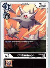 Chikurimon Common Starter Deck 13: Ragnaloardmon  ST13-08 C NM