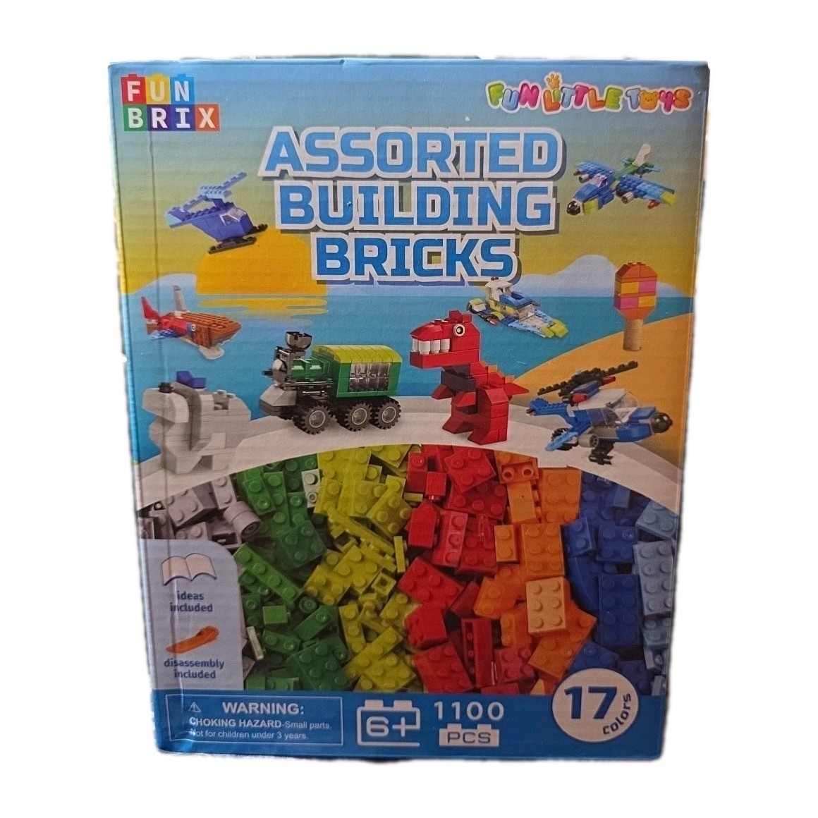 D9- 1100 PCS Building Blocks for Kids 6-12, Creative Bulk Building Bricks Set 