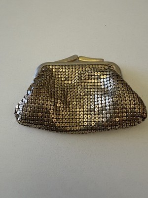 Vintage Whiting And Davis Gold Mesh Coin Purse