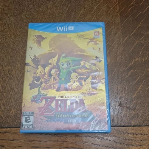 Legend of Zelda: The Wind Waker HD (Gold Cover) Nintendo Wii U 2013 NEW SEALED
