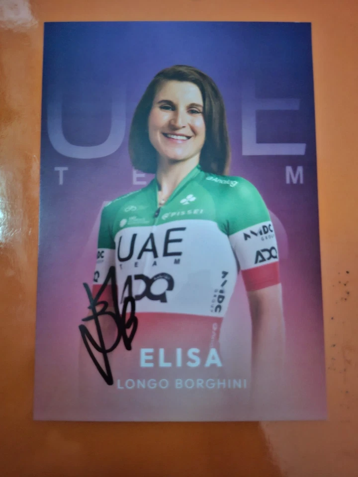 cyclisme 1 cp signee LONGO BORGHINI team UAE 2026 - Photo 1/1