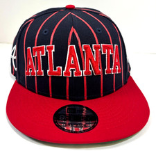 Atlanta Braves MLB  NE "City Arch" Snapback Hat ~ Blue/Red