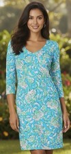 NWOT Lilly Pulitzer Tessa V-Neck Dress   Cumu...