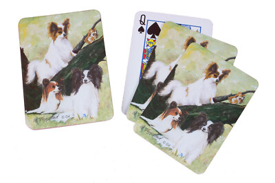 Best Friends Ruth Maystead Papillon Dogs Playing Cards Deck New Factory Sealed