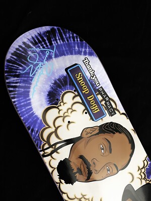 SIGNED Snoop DOGG Thank You Skateboard Deck Exclusive Daewon Song