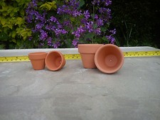 Terracotta Flower Plant Clay Pots / Planters / Baskets / Troughs - FREE P&P