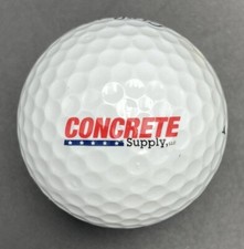 Concrete Supply Dual Logo Golf Ball 1 Titleist NXT Tour Pre-Owned