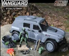 VALAVERSE ACTION FORCE STEALTH GRAY VANGUARD & MISSILE LAUNCHER